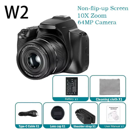 4K 72MP Digital Camera with 32GB and 12X Optical Zoom