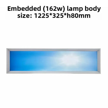 1225mm Smart Ceiling Lamp for Large Rooms with Remote