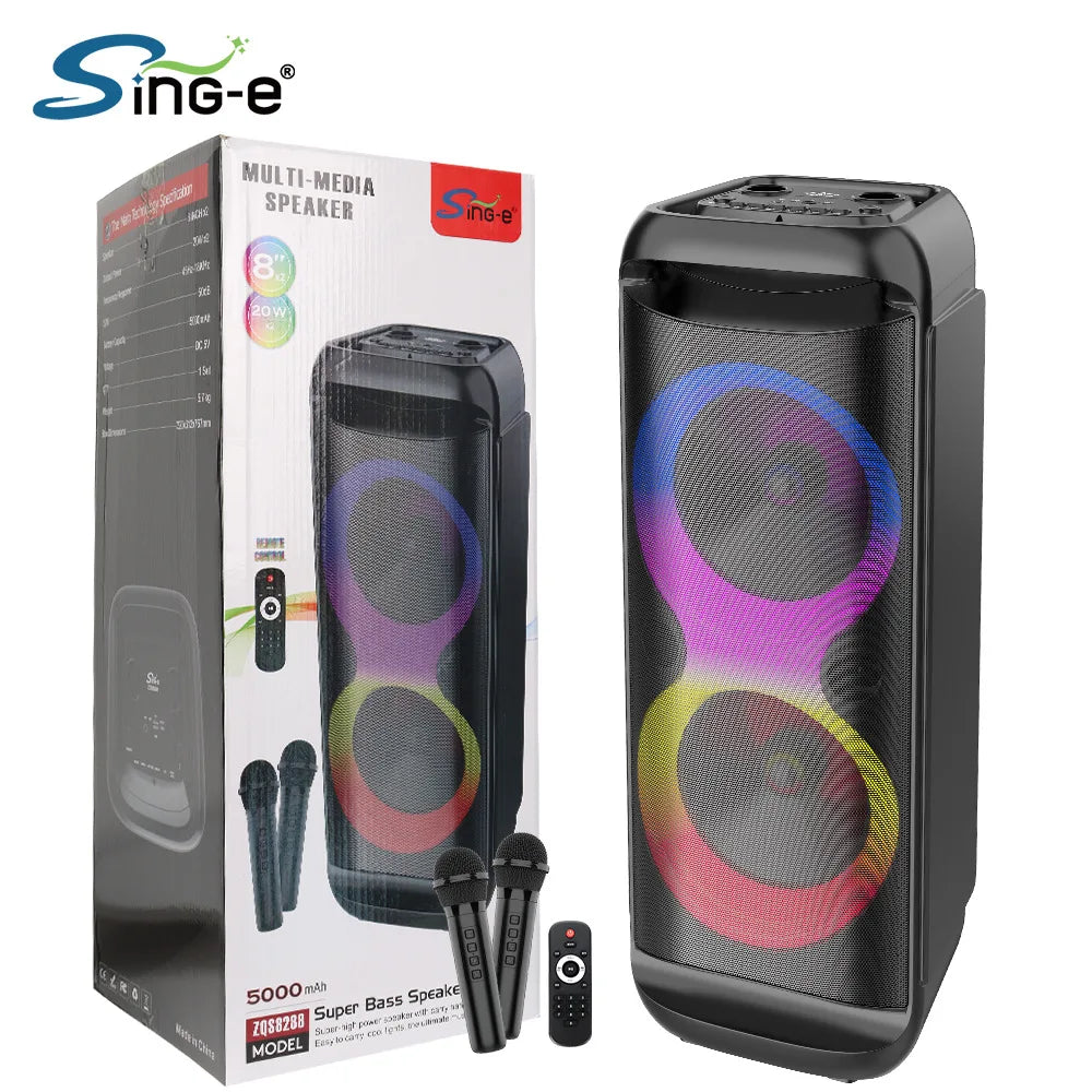 High Power 40W Bluetooth Multimedia Party Speaker