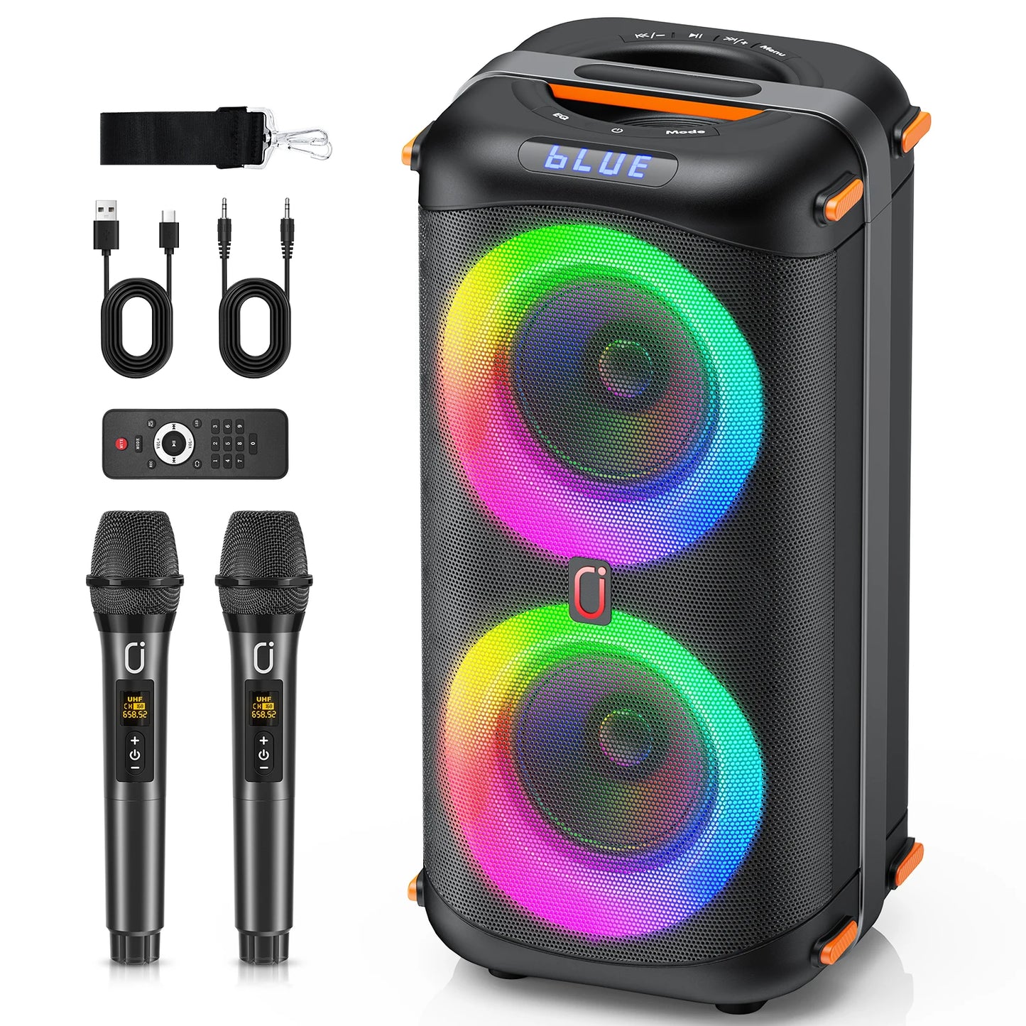 T27 Bluetooth Karaoke Speaker for Home Parties & Events