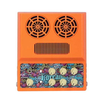 Compact Electric Guitar Speaker Amp with Built-in Battery