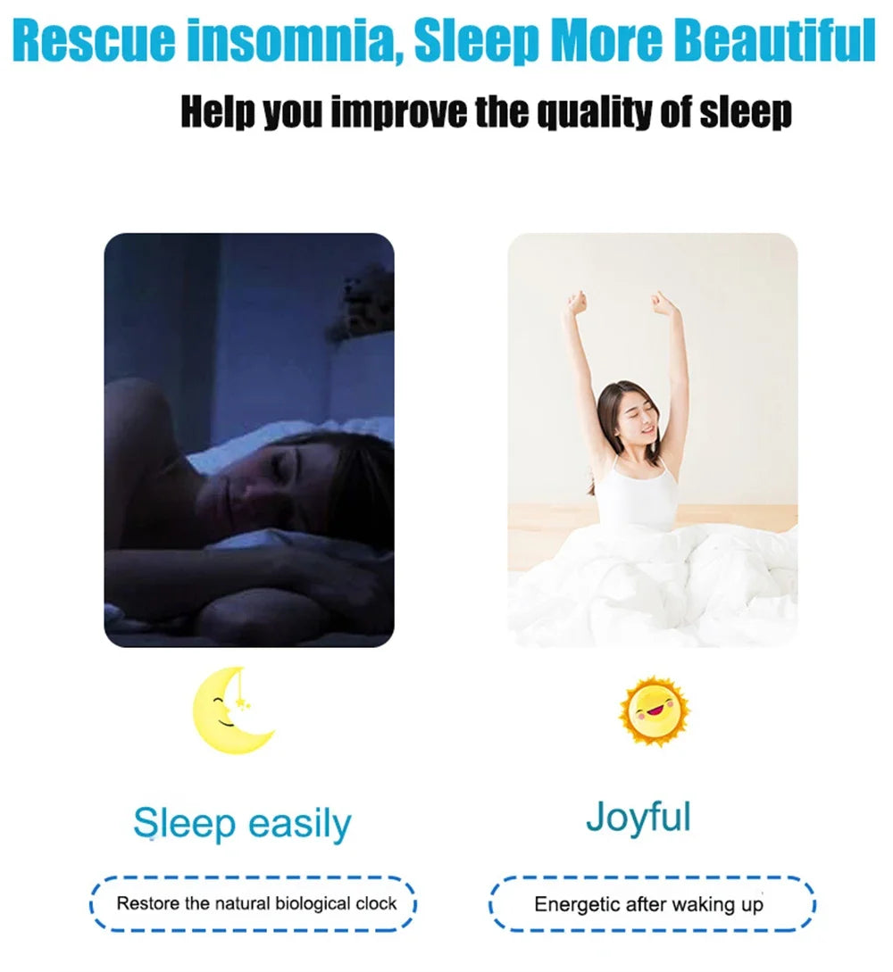 Vagus Nerve Ear Clip Sleep Aid with Relaxing Pulse Therapy