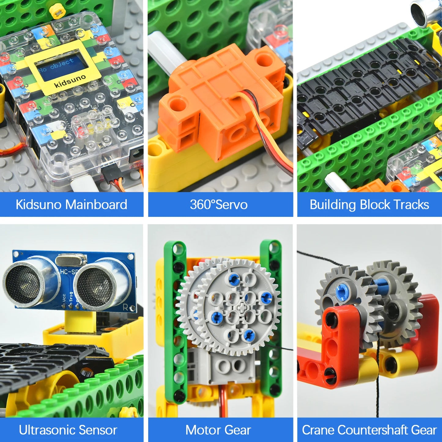 Smart DIY Robotics Kit for Kids with Scratch Programming