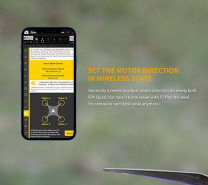 Smart 30x30 F7 Pro Drone Controller with App Control