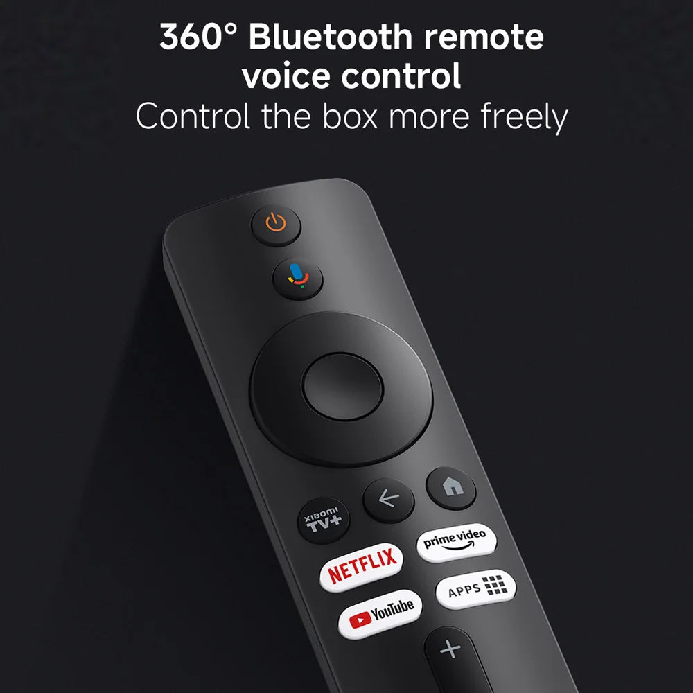 Xiaomi TV Box S 3rd Gen 4K Ultra HD with Voice Control & WiFi 6
