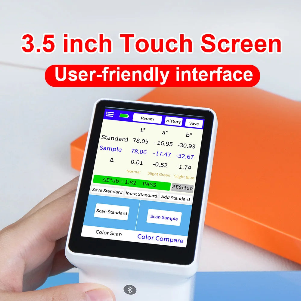 Portable Digital Colorimeter for Car Paint Matching