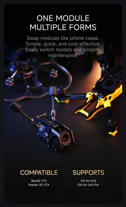 Modular FPV Drone PNP Custom Build Ready