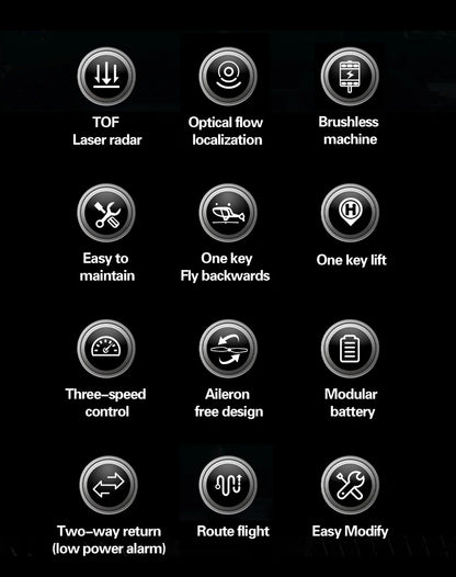 Yellow Brushless RC Helicopter with 6-Axis Gyro and Optical Flow