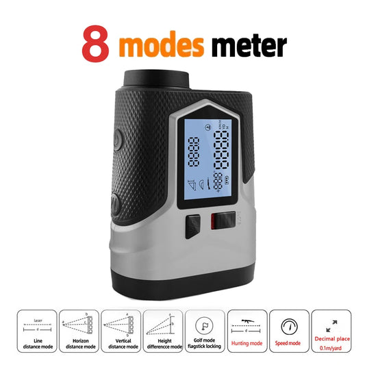 1200m Laser Rangefinder for Golf and Hunting with Vibration