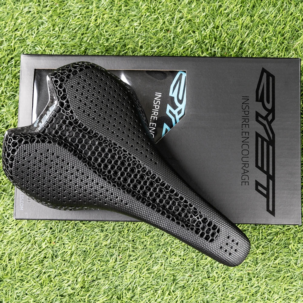 Ultralight 3D Printed Bike Saddle 175g for Road and MTB