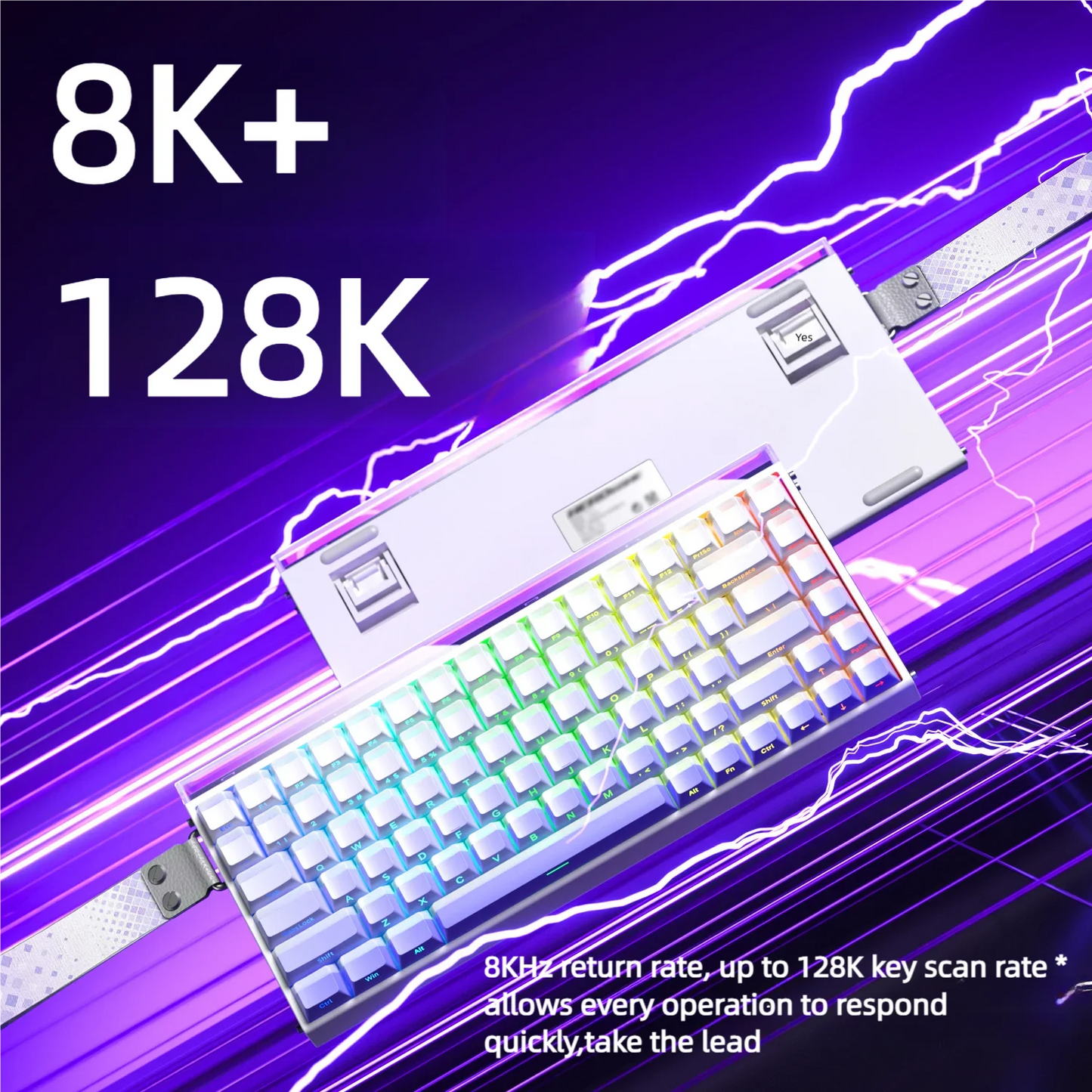 Magnetic Mechanical Keyboard with Rapid Trigger 8K