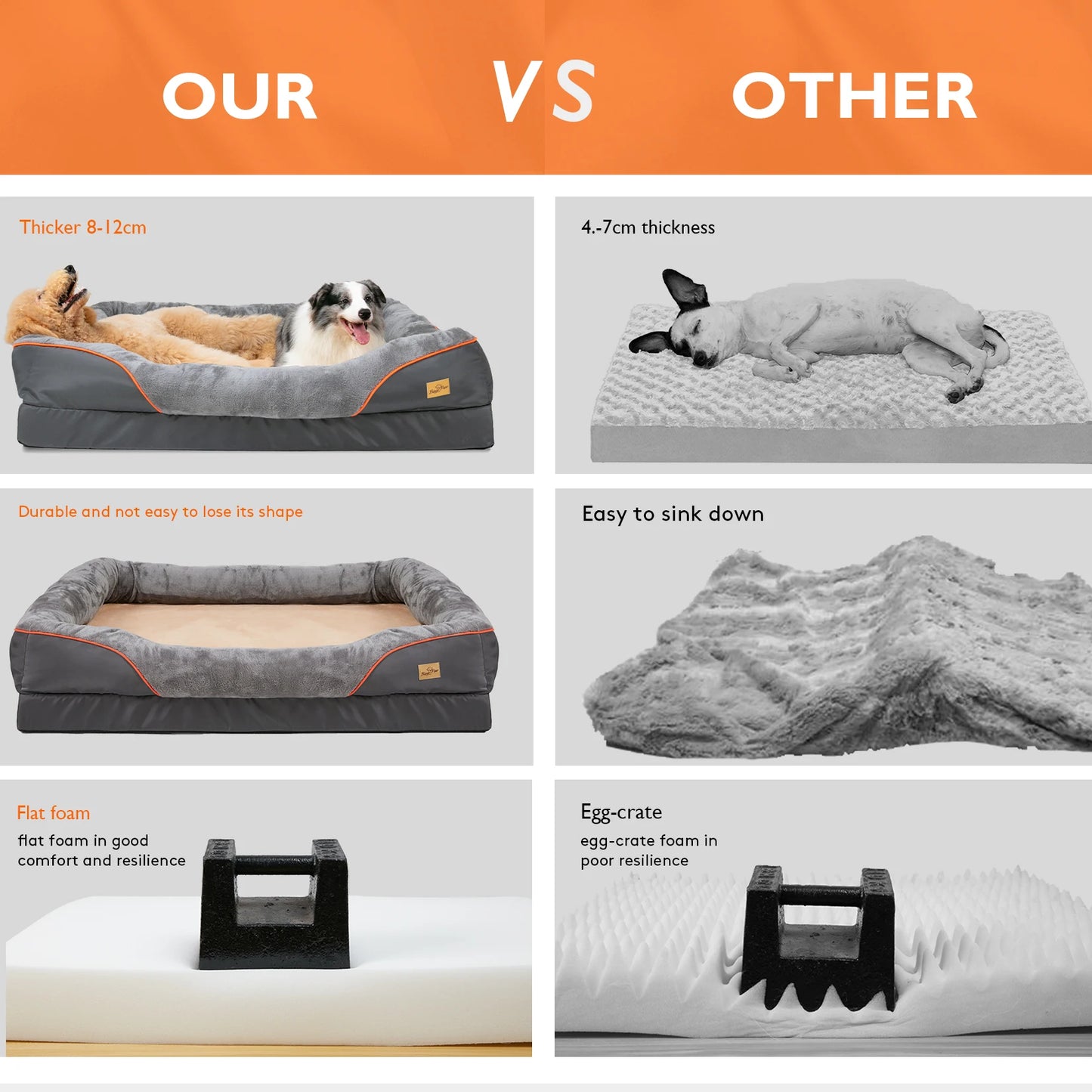 3XL Soft Fleece Dog Bed Removable Washable Cover