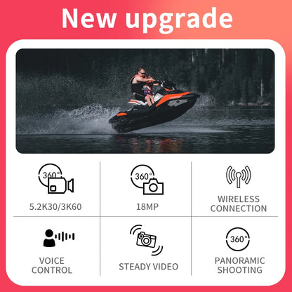 GoPro Fusion 5.2K 360 Action Camera with Dual-Lens Shooting