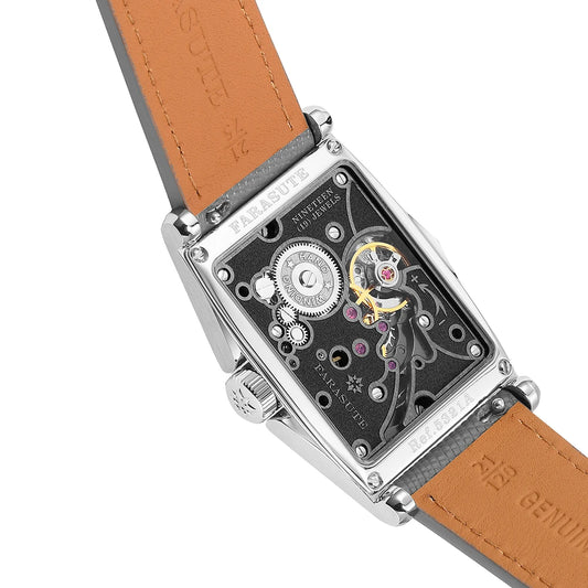 Luxury Gray Mechanical Men’s Watch with Sapphire Glass