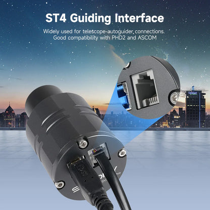 1.25-Inch IMX662 USB 3.0 Planetary Telescope Camera