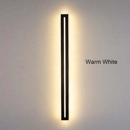 Warm White 120 cm LED Outdoor Wall Sconce IP65 Waterproof Light