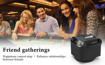 360° Rotating Automatic Card Shuffler and Dealer Machine