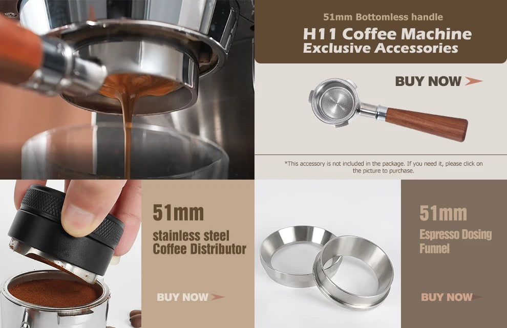 20 Bar Home Espresso Machine Semi Automatic