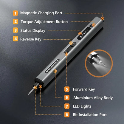 70in1 Cordless Precision Electric Screwdriver Repair Kit