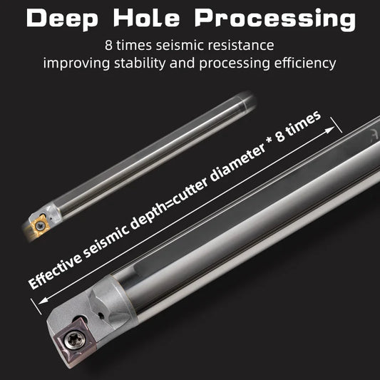 CNC Lathe Internal Turning Tool with CCMT06 Blade