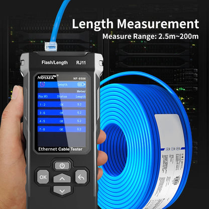 Advanced Network Cable Tester Kit with PING & IP Scan Tools