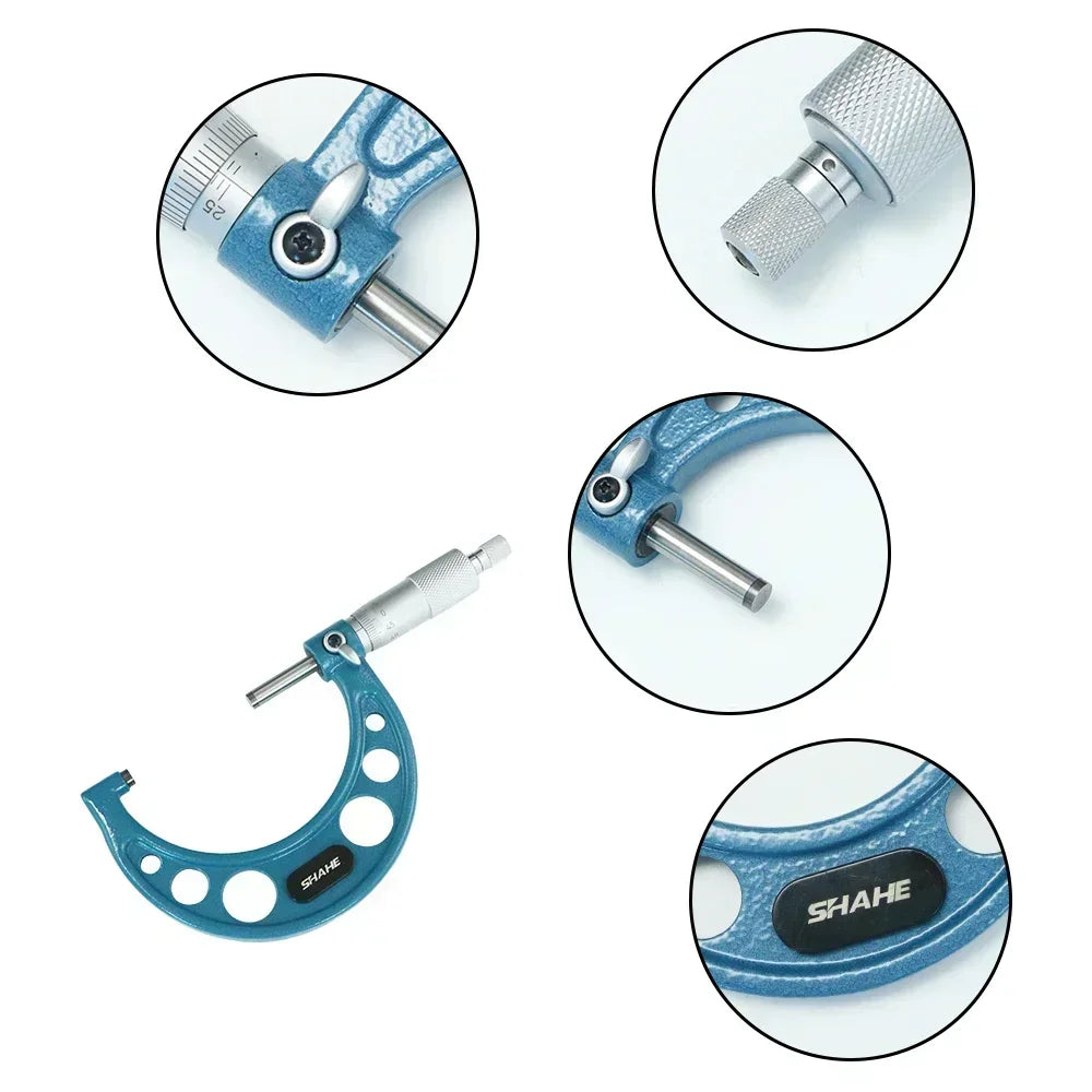 Precision Outside Micrometer Set 0 100 mm 0.01 mm