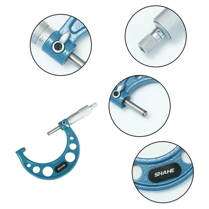 Precision Outside Micrometer Set 0 100 mm 0.01 mm