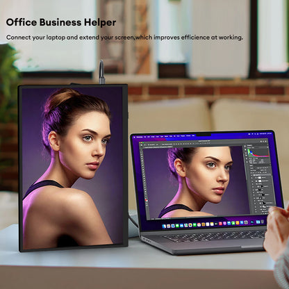 Ultra Thin 15.6" FHD Portable Display 300 Nits Back Stand