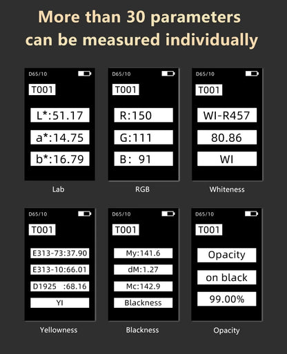 Portable D8 Colorimeter with 8mm Aperture