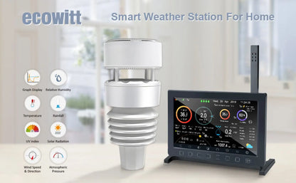 Smart Weather Station with TFT Display & Solar Sensor