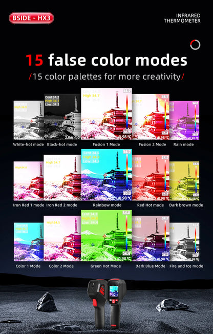 HX3 Infrared Thermal Camera HD Imaging for Circuit Repair