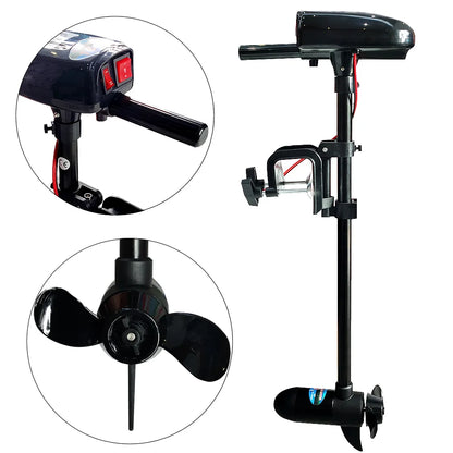 Portable 28lbs Electric Boat Motor with Thrust Control