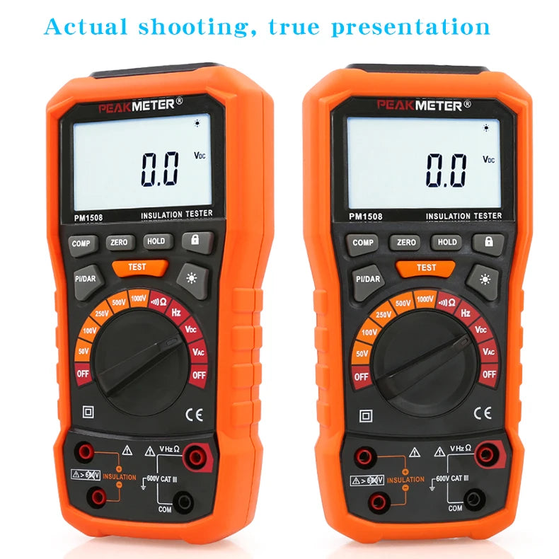 Portable Digital Insulation Resistance Tester Megohmeter