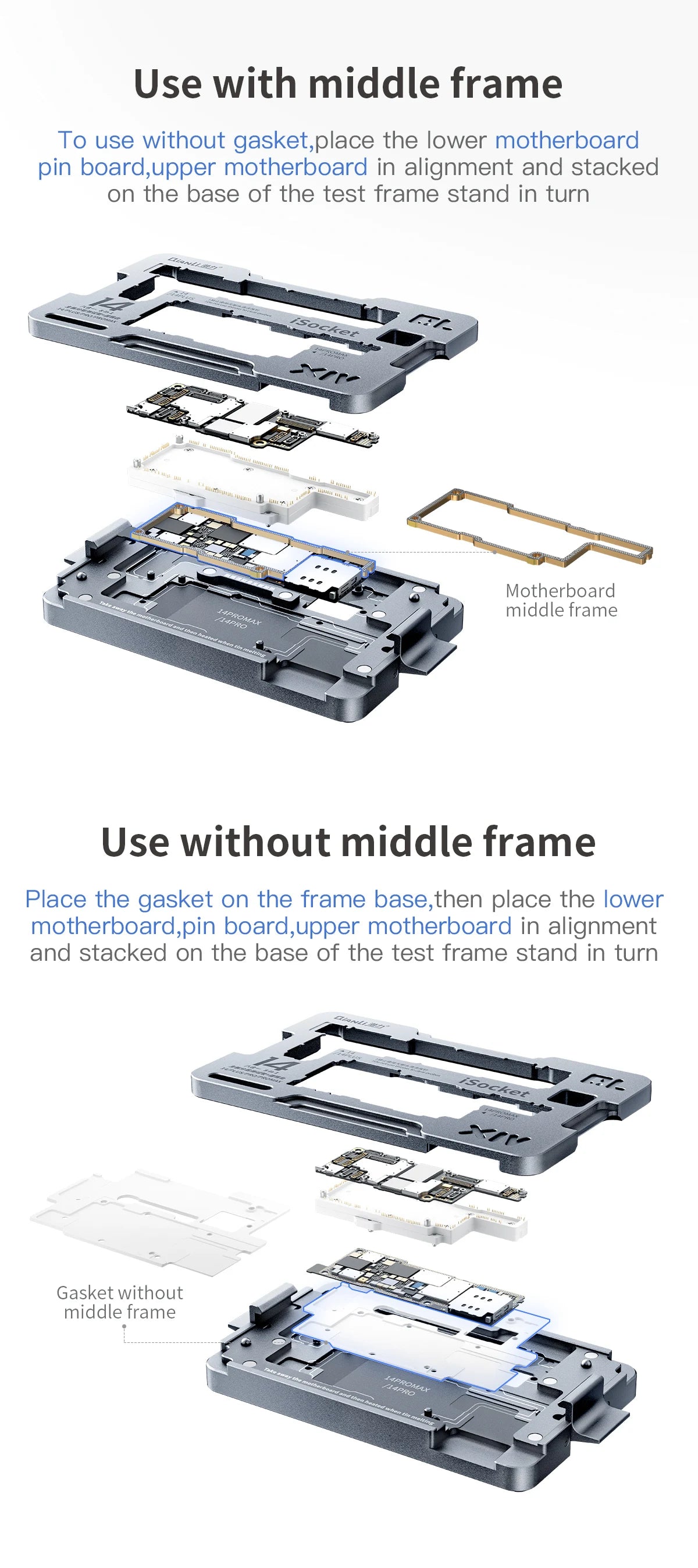 Professional Phone Board Testing Socket Repair Tool
