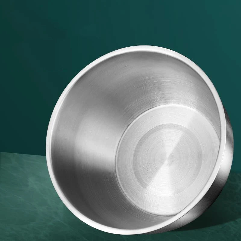 Stainless Steel Salad Spinner and Vegetable Washer with Drain