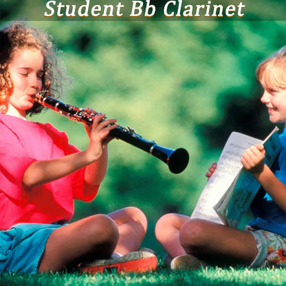 17-Key Bb Clarinet with Hard Shell Case and Cleaning Kit