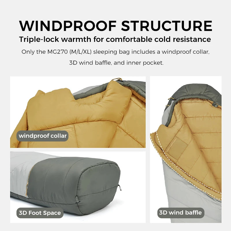 Ultralight Waterproof Sleeping Bag for Camping & Hiking