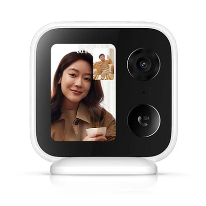 Smart 2.5K Home Security Camera with 3.5 Inch Screen