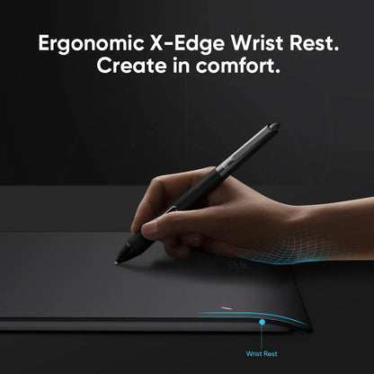 Wireless Graphics Tablet with 16K Pressure Stylus