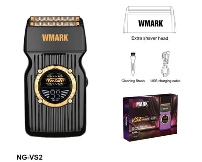 Professional Cordless Foil Shaver for Men with LED Display