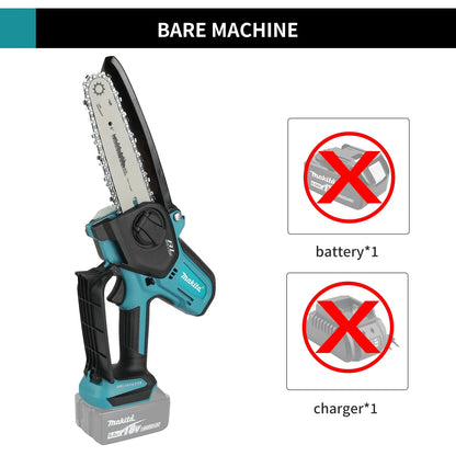 18V Cordless 6 Inch Mini Chainsaw for Wood and Branch Cutting