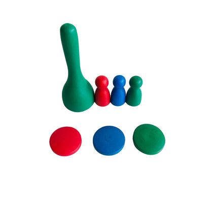 Montessori Maths Stamp Game for Multiplication & Division