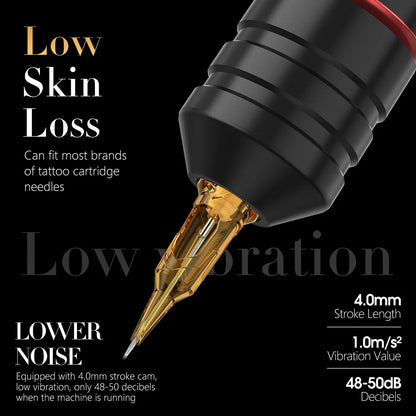 Wireless Tattoo Pen Machine 2400mAh Battery