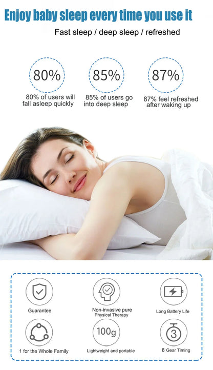 Vagus Nerve Ear Clip Sleep Aid with Relaxing Pulse Therapy