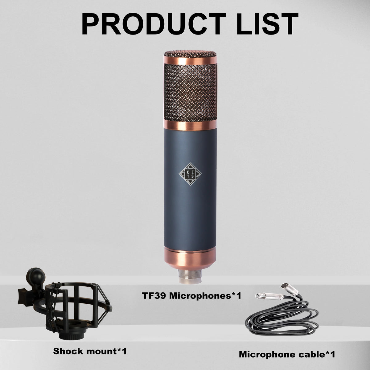 Large Diaphragm Condenser Microphone XLR Studio Recording