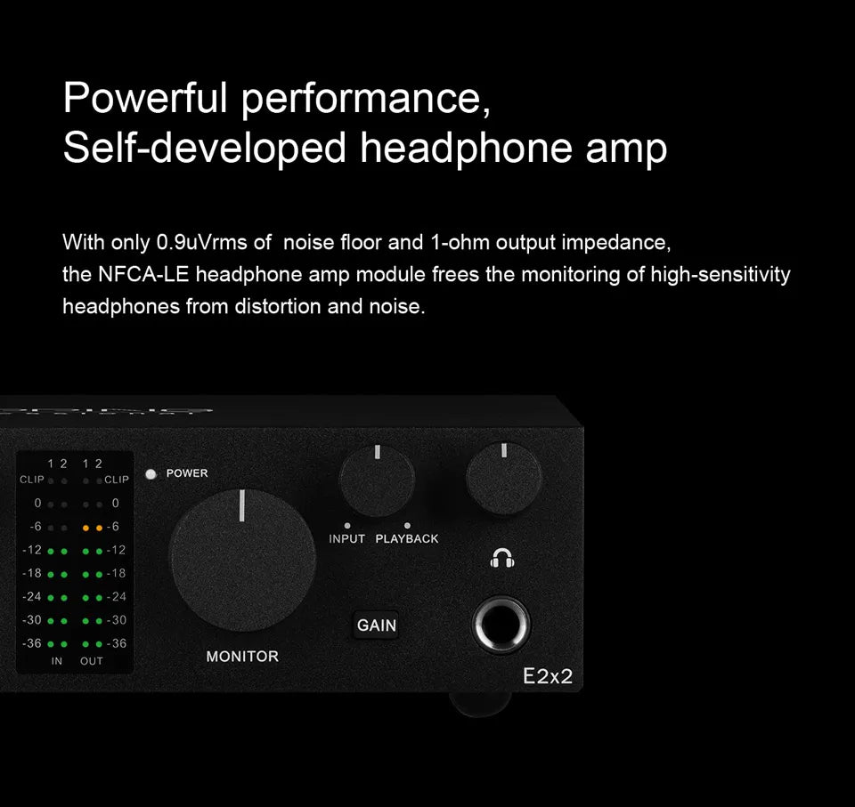 Professional White USB Sound Card 2x2 for Live Streaming