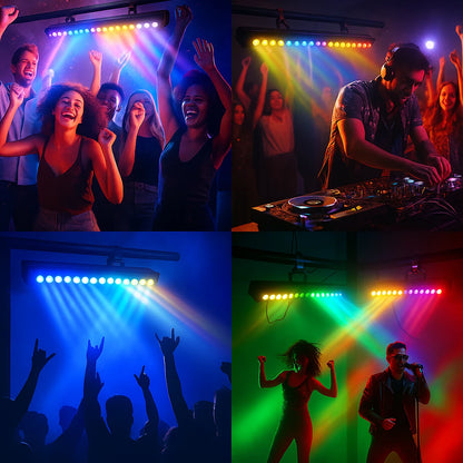 RGBW DMX Wall Washer Stage Lighting Effect 18 Beam