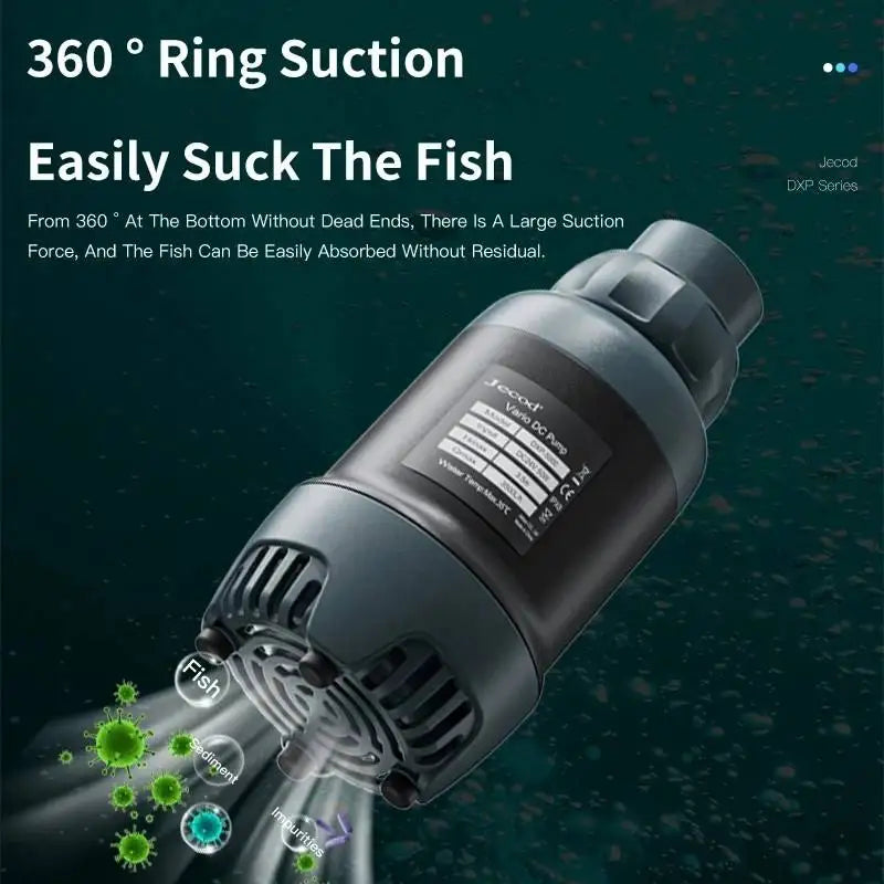 Smart Bluetooth Aquarium Water Pump Quiet Energy Efficient