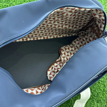Roland Garros Small Duffel Tennis Bag in Navy Blue