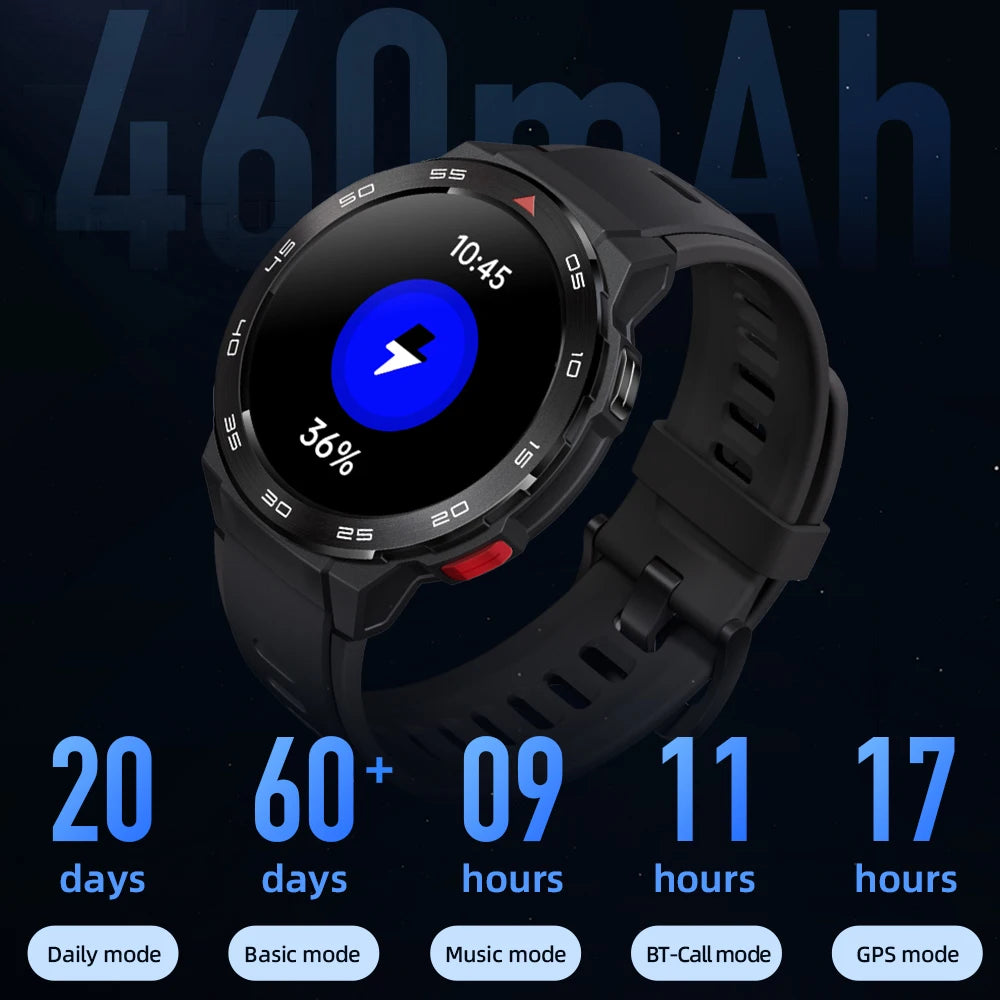 GS Pro Smartwatch GPS 5ATM Waterproof Bluetooth Calling